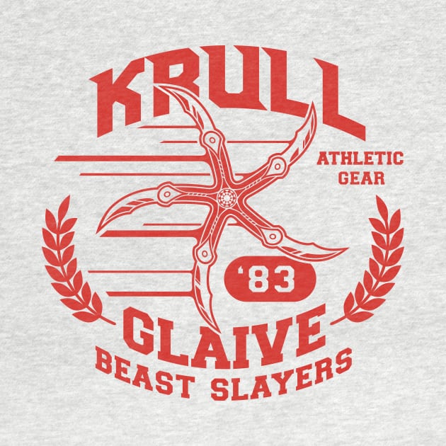 Krull Glaive Beast Slayers Athletic Gear by Mattgyver